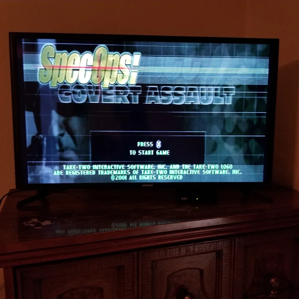 Spec Ops Covert Assault & Stealth Patrol PS1 Sony PlayStation Manual Game Case